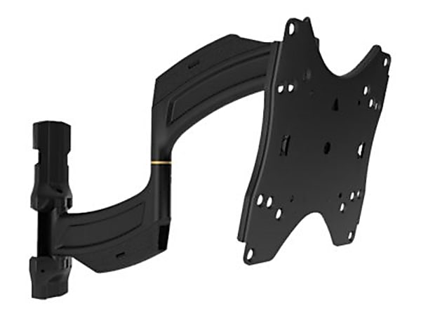 Chief Thinstall Medium 18" Extension Single Arm Wall Mount - For Displays 32-55" - Black - Mounting kit (dual swing arm) - medium - for flat panel - 18" extension - black - screen size: 32"-55" - wall-mountable