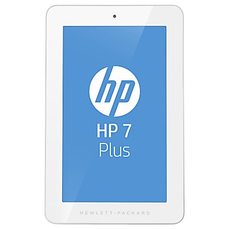 HP 7 Plus Tablet, 7" Screen, 1GB Memory, 8GB Storage, Android 4.2 Jelly Bean, Silver