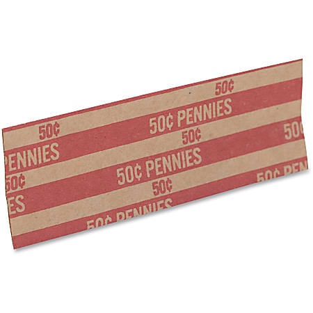 OfficeMax Penny Coin Wrappers 3pk 48 Count Coin Sorting 144 Total 