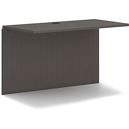 HON® Mod 48"W Desk Bridge, Slate Teak