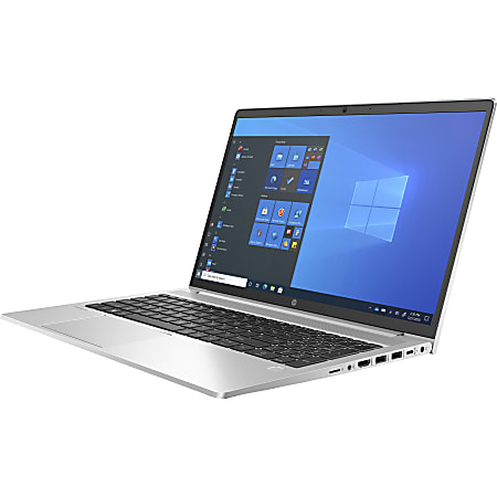 HP ProBook 450 G8 - Wolf Pro Security - Core i5 1135G7 / 2.4 GHz - Win 10 Pro 64-bit - Iris Xe Graphics - 16 GB RAM - 256 GB SSD NVMe, HP Value - 15.6" 1920 x 1080 - Wi-Fi 5 - pike silver aluminum - kbd: US - with HP Wolf Pro Security Edition (1 year)