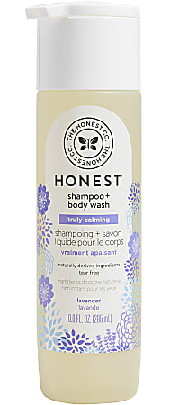 The Honest Company Baby Shampoo Body Wash Lavender Scent 10 Oz - Office  Depot