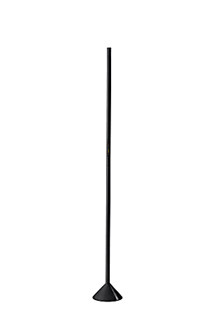 Adesso® Simplee Cole Color-Changing LED Floor Lamp, 58"H, Matte Black