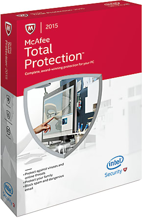 McAfee® Total Protection 2015, For 1 Device, eCard