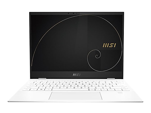 MSI A11MT-020 13.4" Touchscreen 2 in 1 Notebook - Full HD Plus - 1920 x 1200 - Intel Core i7 (11th Gen) i7-1185G7 1.20 GHz - 32 GB RAM - 1 TB SSD - Pure White - Windows 10 Pro - Intel Iris Xe Graphics - 20 Hour Battery