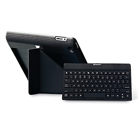 Verbatim® Folio Pro Case With Bluetooth® Keyboard For iPad® 2/3/4