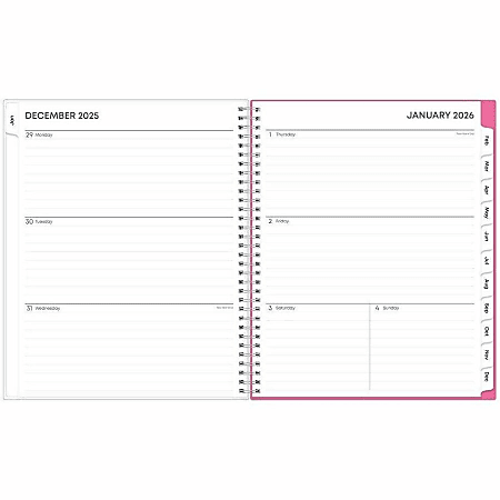 2026 Blue Sky Monthly Wall Calendar 11 x 8 34 Analeis January To ...
