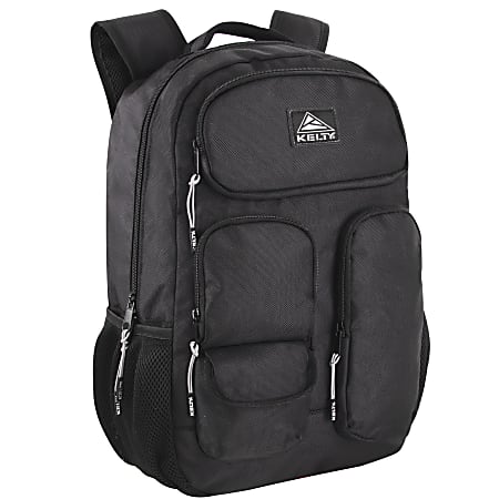 Kelty 4369 Multi-Pocket Backpack With 17" Laptop Sleeve, Black, Total Qty 1