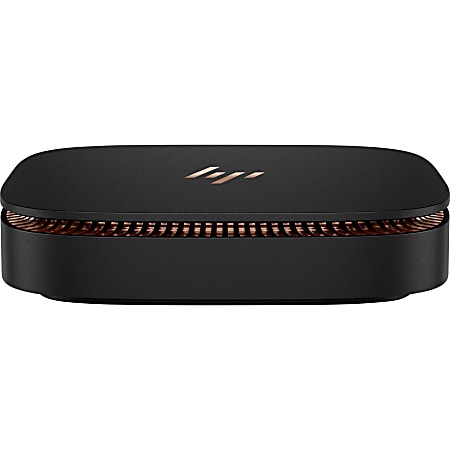 Line HP Elite Slice G2 Audio Ready with Zoom Rooms - USFF - Core 7500T / 2.7 GHz - vPro - RAM 8 GB - SSD 128 GB - NVMe - HD Graphics 630 - GigE - WLAN: 802.11a/b/g/n/ac, Bluetooth 4.2 - Win 10 IoT Enterprise 64-bit