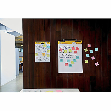 Post-it Post it Super Sticky Mini Easel Pad - 1 Subject(s) - 20 Sheets - Stapled - Portable, Self-stick, Bleed Resistant, Sturdy Back, Built-in Carry Handle - 2 / Pack Post-it Post it Super Sticky Mini Easel Pad - 1 Subject(s) - 20 Sheets - Stapled - Portable, Self-stick, Bleed Resistant, Sturdy Back, Built-in Carry Handle - 2 / Pack