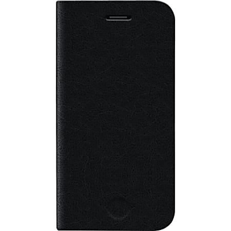 Macally Slim Folio Carrying Case (Folio) for iPhone - Black