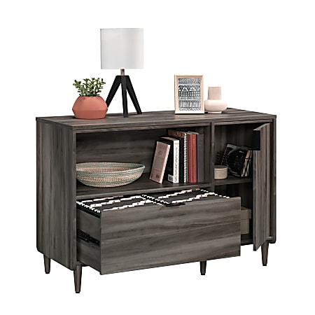 Sauder Clifford Place TV Credenza with Storage - Thumbnail 5