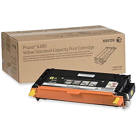 Xerox® 6280 Yellow Toner Cartridge, 106R01390