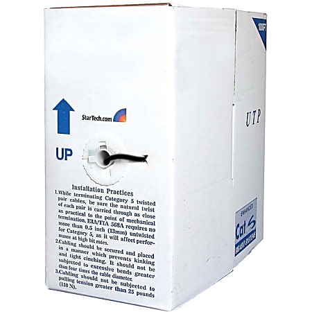 StarTech.com 1000ft Roll Blue Stranded Cat 6 Patch Cable