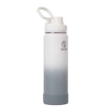 Takeya Actives Spout Reusable Water Bottle, 24 Oz, Morning Mist Ombre
