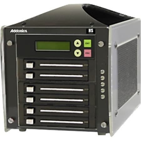 Addonics 1:5 mSATA SSD / 2.5" HDD Duplicator LX