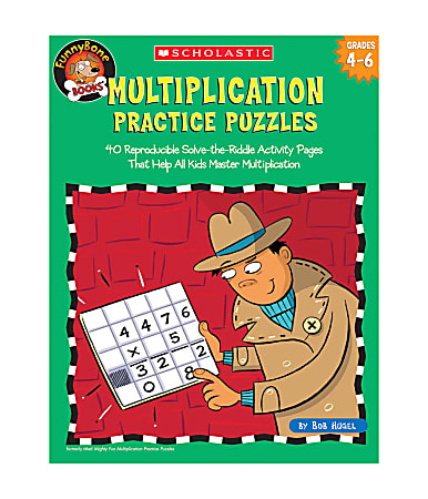 Scholastic Multiplication Puzzles