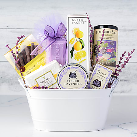 Napa Sonoma Supply Lavender Fields and Lemon Sweets 9-Piece Gift Set, Multicolor