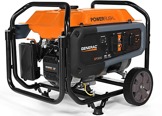 Generac GP Series 7677 Portable Generator With 3.7-Gal Tank