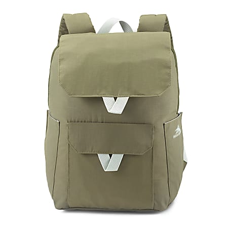 High Sierra Kiera Mini 11 Backpack With Tablet Pocket Olive Office Depot