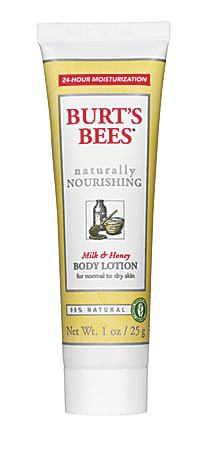 Burt's Bees® Body Lotion, Travel Size, Milk & Honey, 1 Oz.