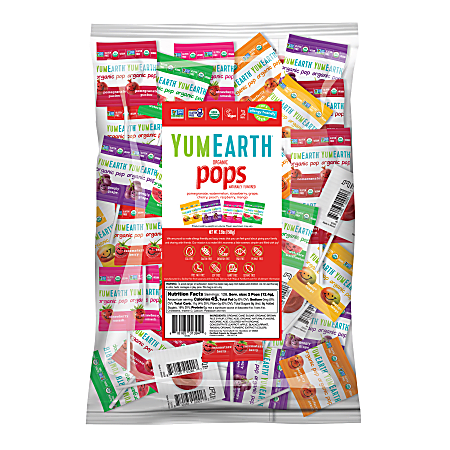 YumEarth Organic Lollipops, Box Of 250 Lollipops