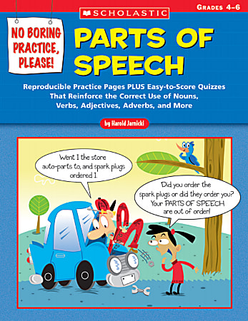 Scholastic Extraordinary Practice Pages, Parts Of Speech