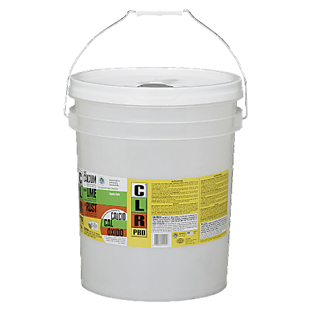 SKILCRAFT® CLR Calcium, Lime And Rust Remover, 5 Gallon Container (AbilityOne 6850-01-560-6131)