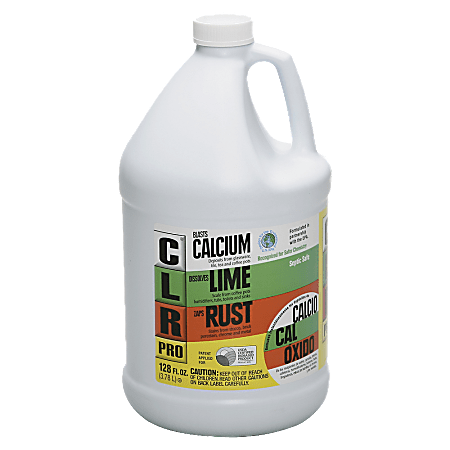 SKILCRAFT® CLR Calcium, Lime And Rust Remover, 1 Gallon (AbilityOne 6850-01-628-4769)