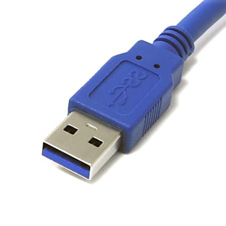 Blue Premium Quality USB 3.0 A Male to B Male Cable 6 Feet 6 Ft 
