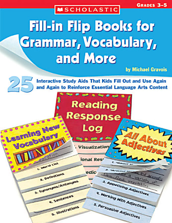 Scholastic Flip Books — Grammar/Vocabulary