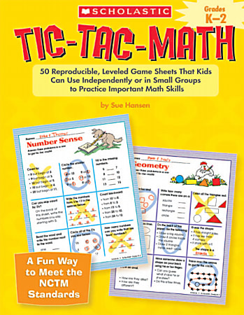 Scholastic Tic-Tac-Math — Grades K-2