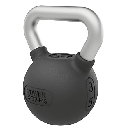 Power Systems Elite Series Kettlebell, 35 Lb, Black, Total Qty 1