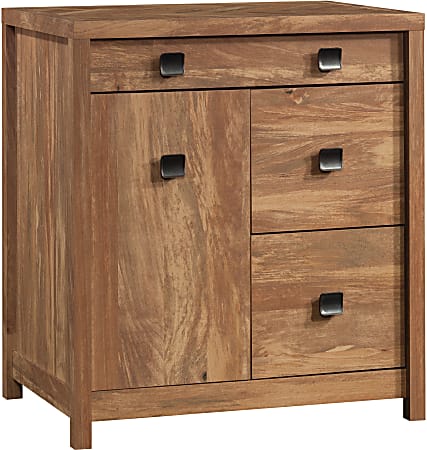 Sauder® Cannery Bridge 32"W Credenza-Style Computer Desk With File And Storage, Sindoori Mango