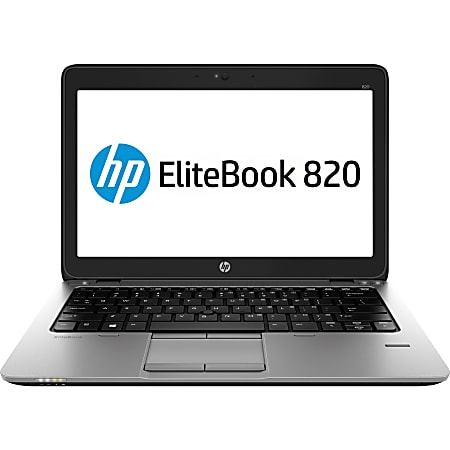 HP EliteBook 820 G2 12.5" LCD Notebook - Intel Core i5 (5th Gen) i5-5300U Dual-core (2 Core) 2.30 GHz - 8 GB DDR3L SDRAM - 256 GB SSD - Windows 7 Professional 64-bit upgradable to Windows 8.1 Pro - 1366 x 768