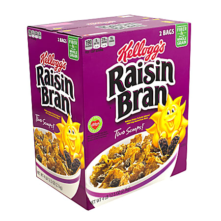 Kellogg's Raisin Bran Cereal, 76.5 Oz Box