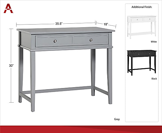 Realspace chase on sale 47 writing desk
