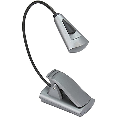CARSON FlexNeck Plus Fully Adjustable Booklight, Gray, 1