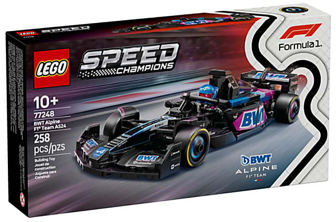 LEGO® Speed Champions BWT Alpine F1® Team A524 Race Car