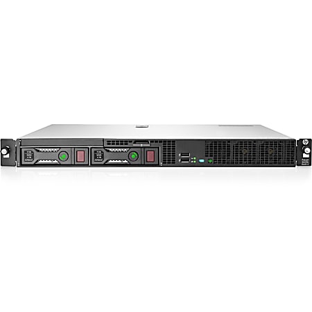 HP ProLiant DL320e G8 v2 1U Rack Server - 1 x Intel Pentium G3240 Dual-core (2 Core) 3.10 GHz - 2 GB Installed DDR3 SDRAM - Serial ATA/600 Controller - 0, 1, 10 RAID Levels - 250 W