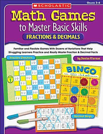 Scholastic Math Games — Fractions/Decimals