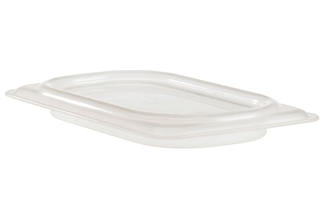 Cambro Translucent GN 1/9 Seal Covers For Food Pans, 3/4"H x 6-7/8"W x 4-3/16"D, Pack Of 6 Covers