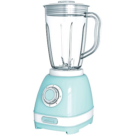 Brentwood JB-330BL 2-Speed with Pulse Blender, Blue - 350 W - 1.56 quart - 2 Speed Setting(s) - Plastic - Blue