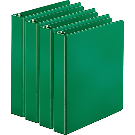Business Source Basic Round Ring Binders, 1 1/2"