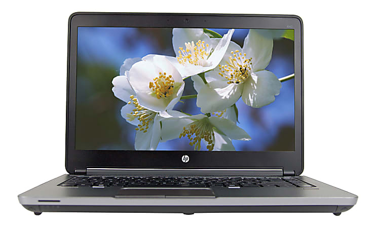 HP ProBook 640 G1 Refurbished Laptop, 14" Screen, 4th Gen Intel® Core™ i5, 8GB Memory, 256GB Solid State Drive, Windows® 10 Home, OD5-30721