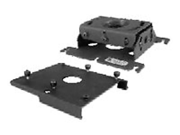 Chief RPA-027 - Mounting kit (ceiling mount, bracket) - for projector - steel - black - ceiling mountable