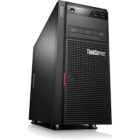 Lenovo ThinkServer TS440 70AQ000PUX 5U Tower Server - 1 x Intel Xeon E3-1225 v3 Quad-core (4 Core) 3.20 GHz - 4 GB Installed DDR3 SDRAM - Serial ATA/600, 6Gb/s SAS Controller - 0, 1, 10 RAID Levels - 1 x 450 W