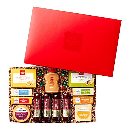 Hickory Farms - Ultimate Sausage and Cheese Gift Box -  17 items