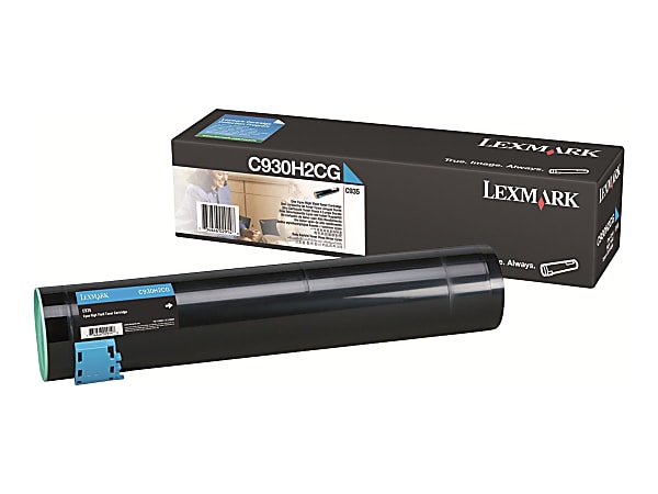 Lexmark™ C930H2CG Cyan Toner Cartridge