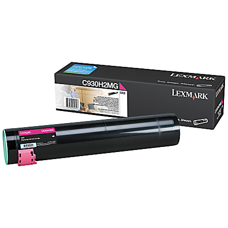 Lexmark™ C930H2MG Magenta Toner Cartridge